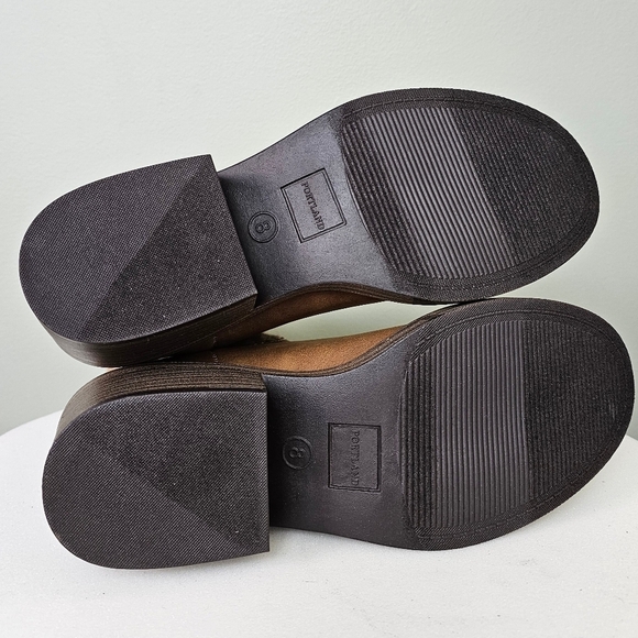 Portland Boot Company Women's Cozy Sweater Knit Bootie Cognac - Picture 10 of 12